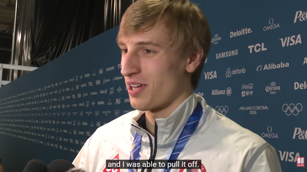 Stolz Falls Short of Triple Gold Dream Stolz Falls