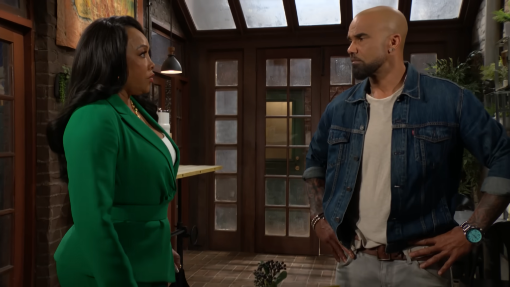 Shemar Moore and Vivica A. Fox