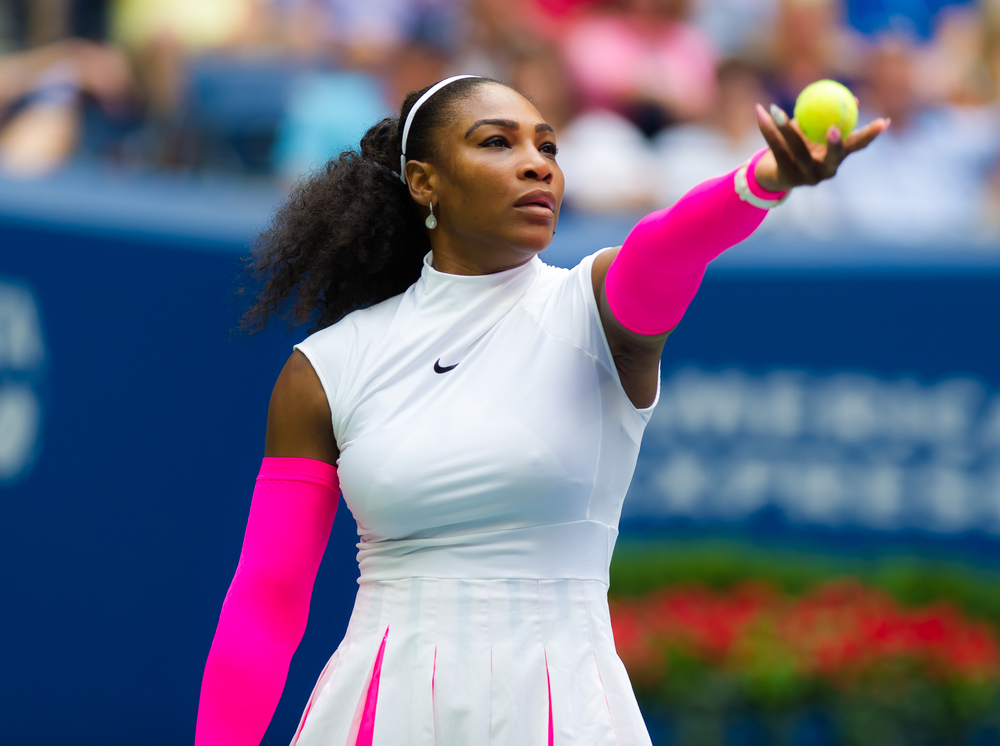 Serena Williams walks back onto a court and everything feels right again Williams