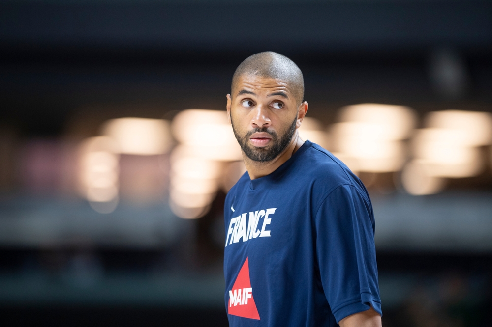 Nicolas Batum and a message to his son Nicolas Batum