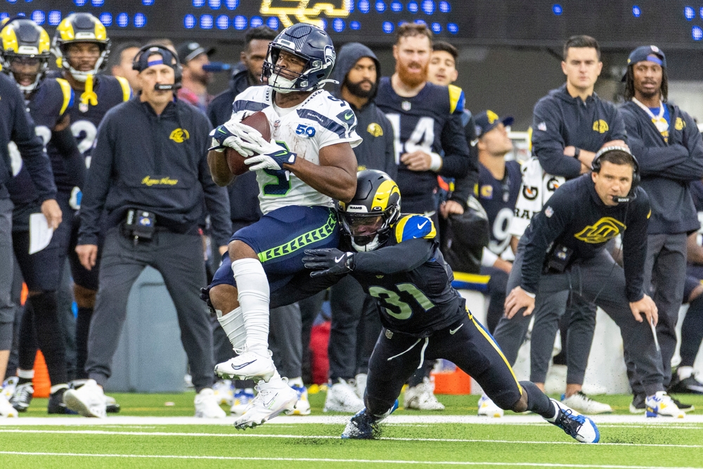 Kenneth Walker III and the Seahawks wall Kenneth Walker III